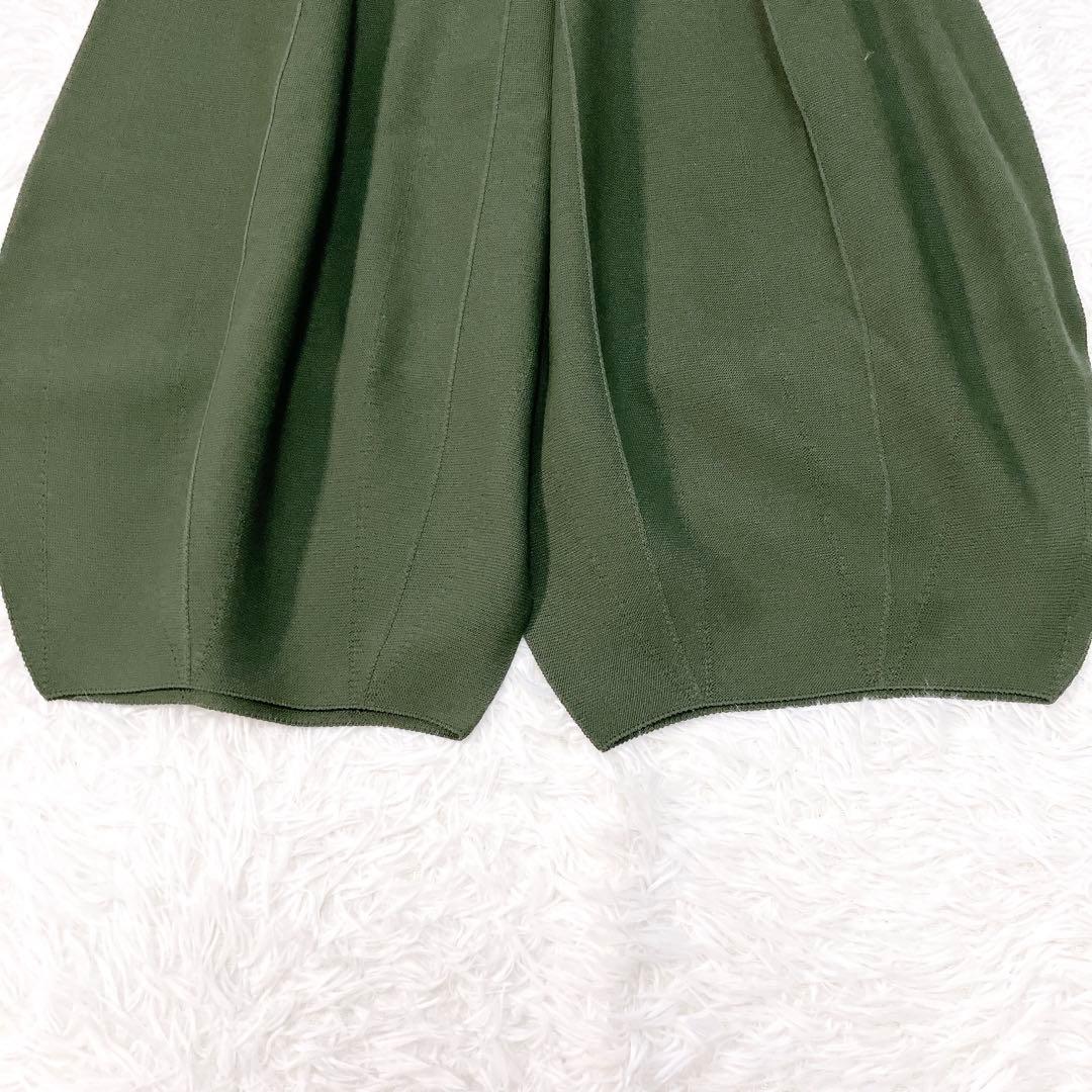 美品✨Sybilla シビラ　バルーン パンツ　ニット　グリーン　Mサイズ