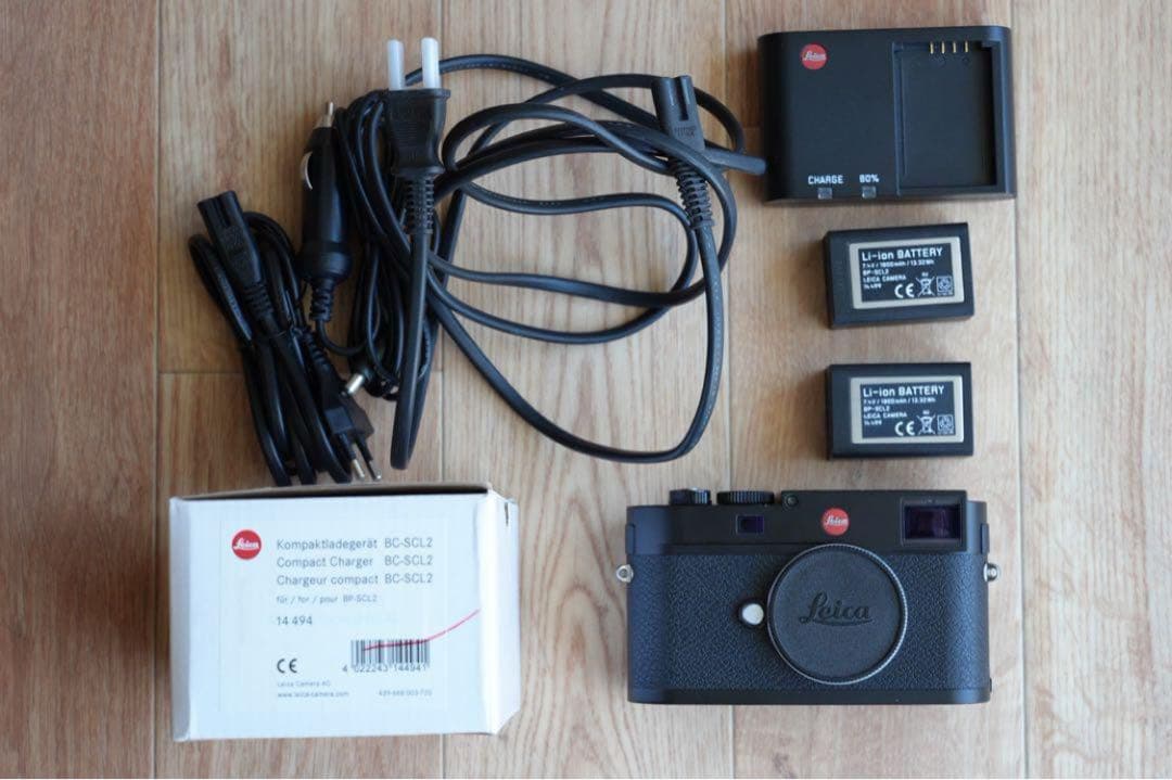 ライカLeica M(typ262）バッテリーx2