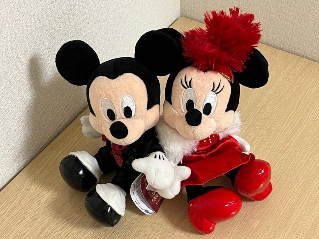 【新品未使用タグ付き】ビッグバンドビートBBB ミッキーミニー　ペア　ぬいぐるみ