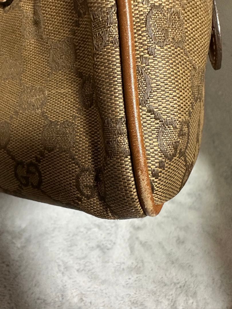 GUCCI マイクロGG キャンパス　ミニボストン