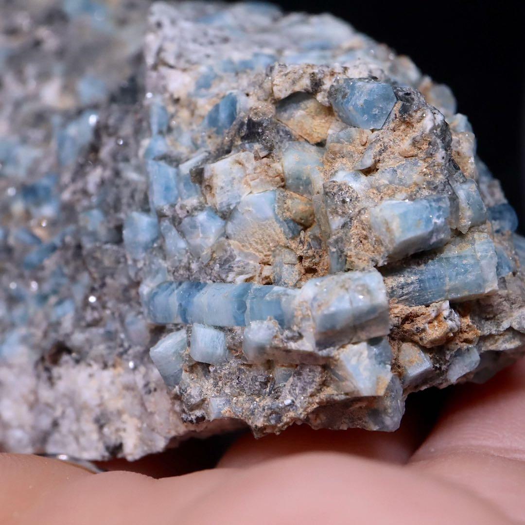 自主採掘！アクアマリン 178.7g　原石 AQ278 鉱物　原石　天然石