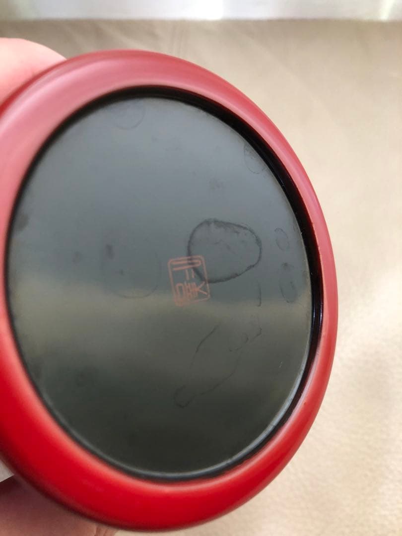 輪島塗　赤色　日本酒用徳利 木箱付き