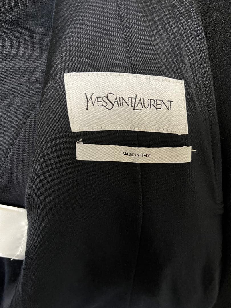 定価13万イヴ・サンローラン コレクション着ウールベスト ステファノ・ピラーティ