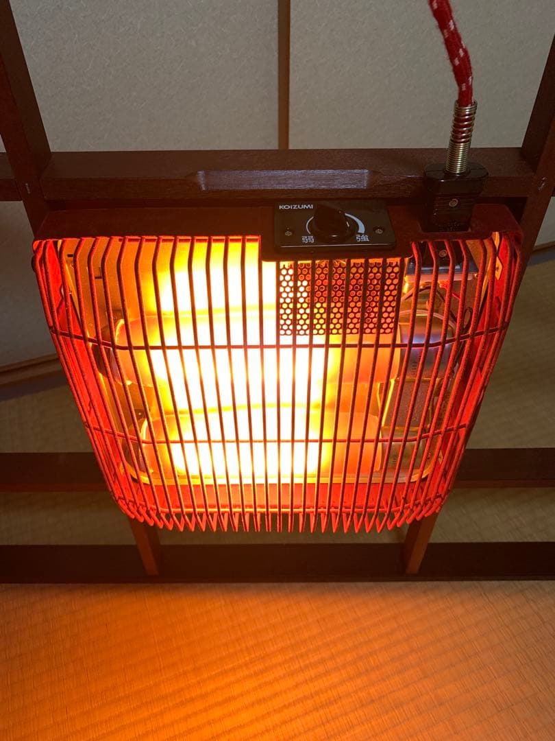 和風家具調こたつ コタツ 座卓 ローテーブル リバーシブル 遠近赤外線式