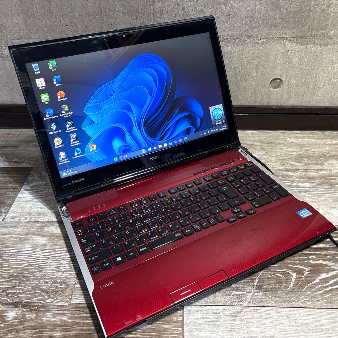 爆速仕様 Core i7 NEC LAVIEノートパソコン SSD Webカメラ