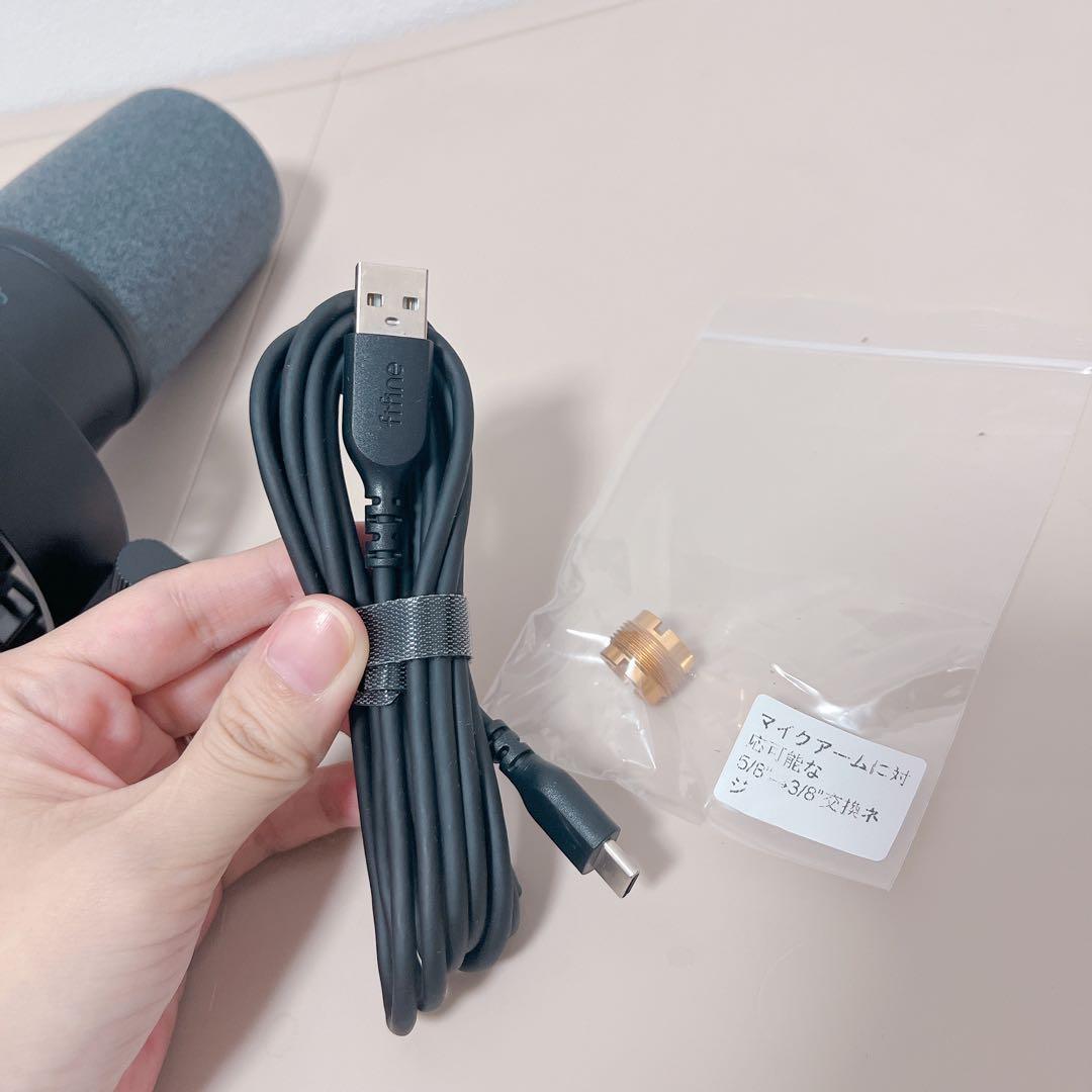 ✦ダイナミックポットキャストマイク USB/XLR接続可能 K688