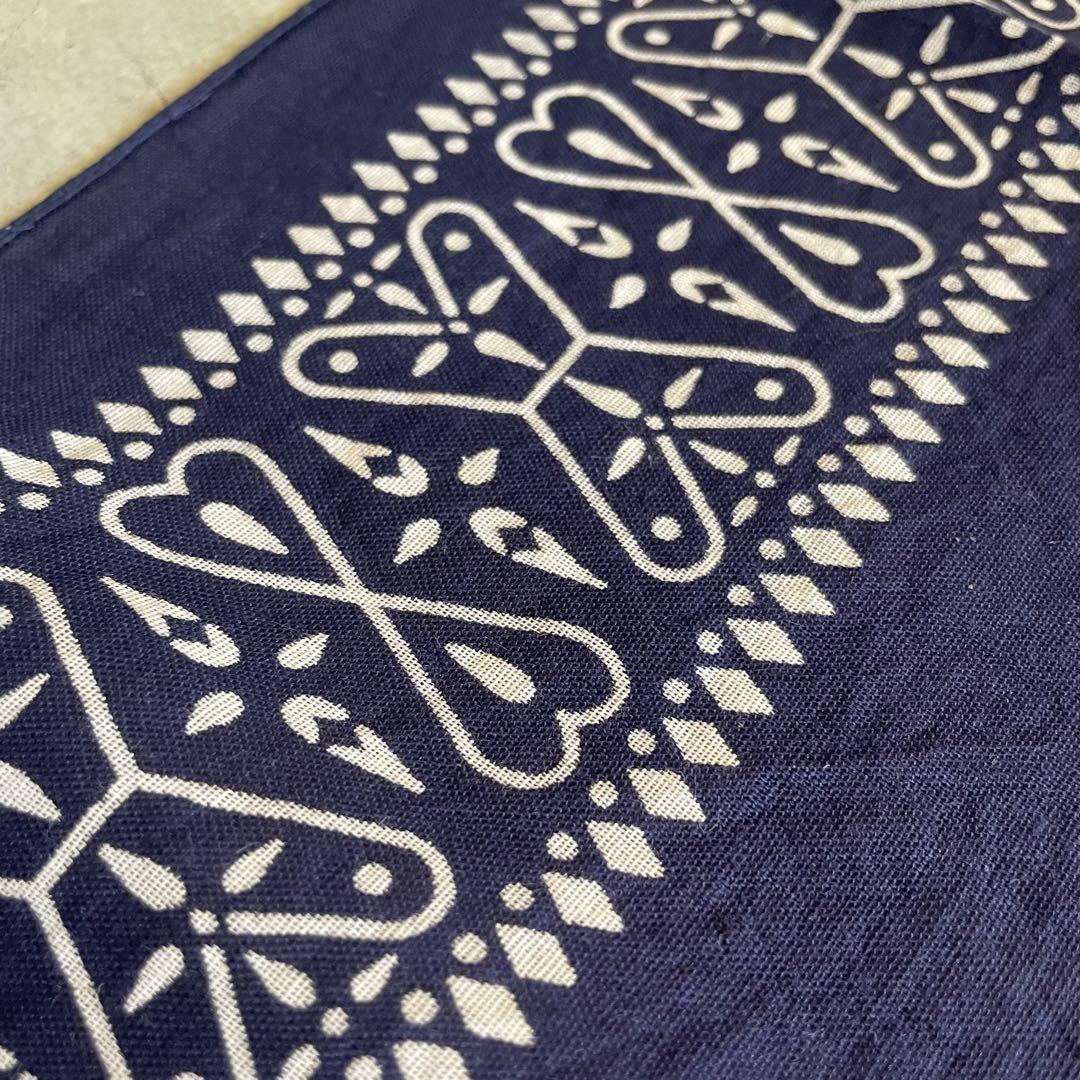 60s バンダナ クロス　クロス柄　USA製　ビンテージ