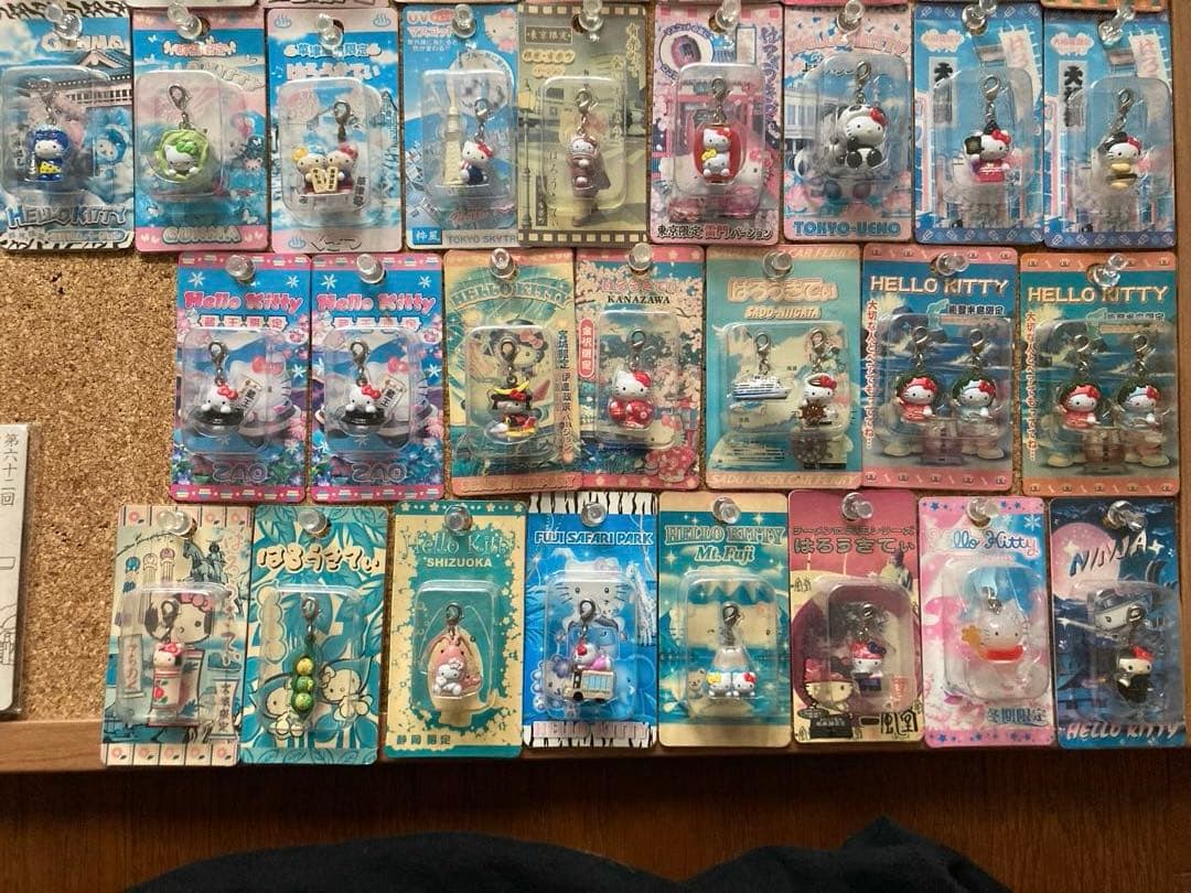 【バラ売り可】ご当地キティ　根付け・ファスナーマスコット・ストラップ