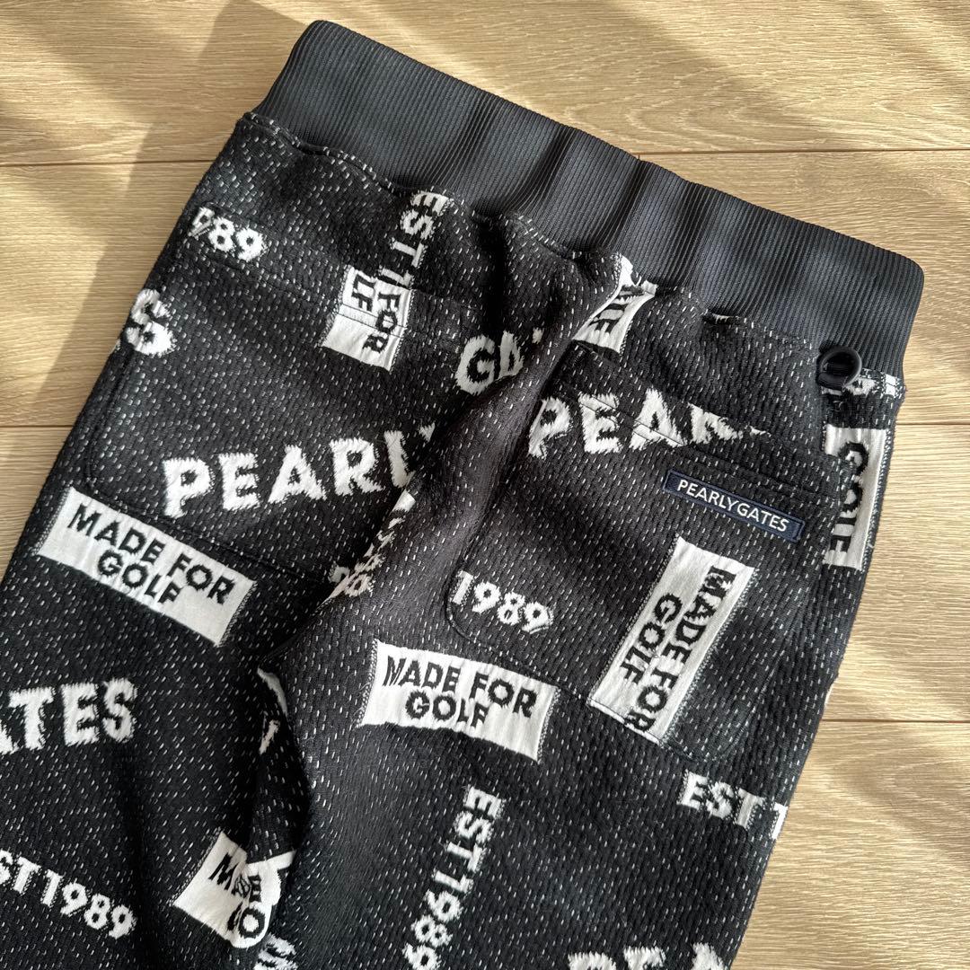 PEARLY GATESパーリーゲイツ2022年 厚手ジョガーパンツ定価3.4万