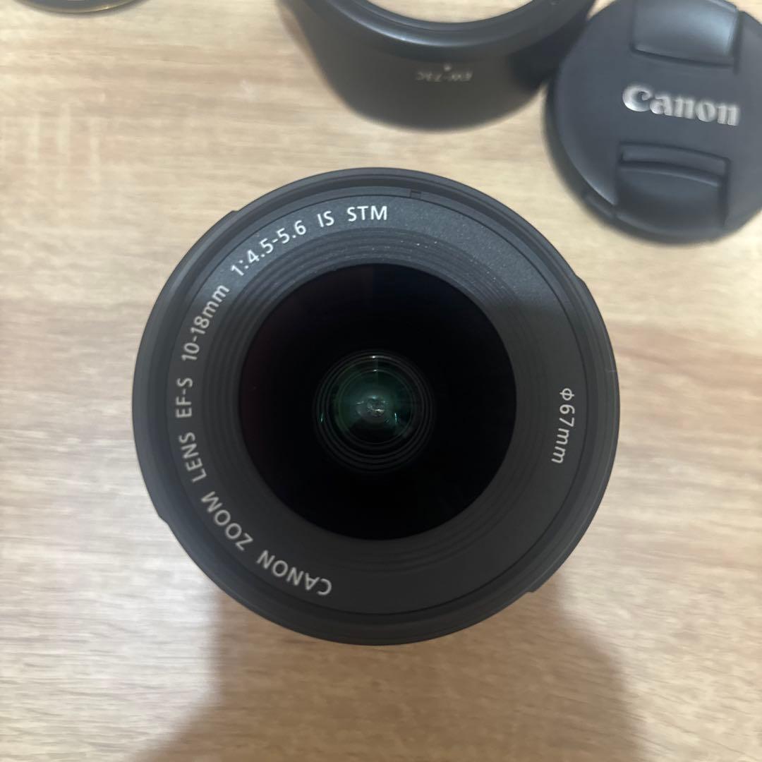 キャノンズームレンズ 広角 セットCANON 10-18mm F4.5-5.6