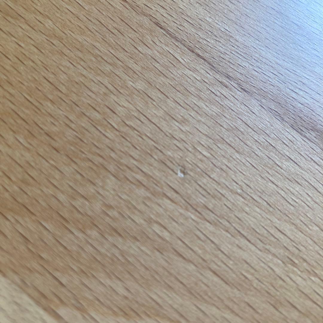 【ぎんぴー】ニトリ　無垢材 長方形ダイニングテーブル 4人用