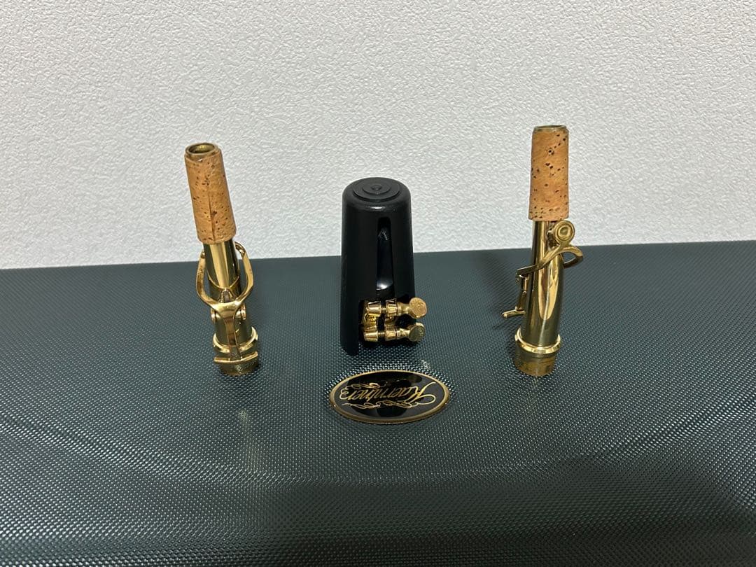 ソプラノサックス 本体と付属品