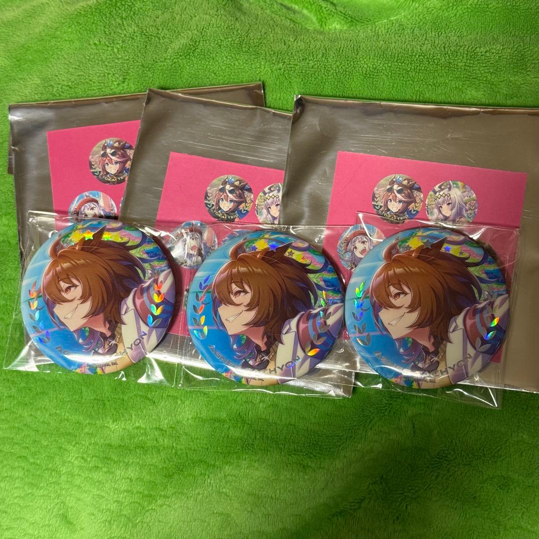 ウマ娘 韓国 AGF 2025 缶バッジ アグネスタキオン