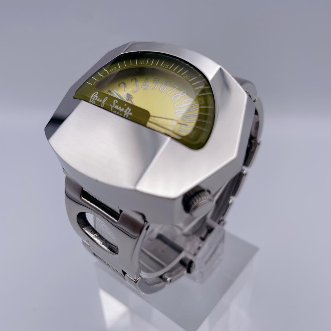 【美品】Paul Smith 鉄仮面 レトログラード スピードメータ　6117