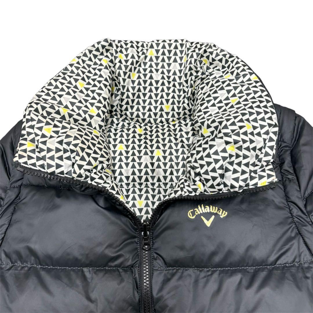 【Callaway】リバーシブル ダウンジャケット 4way 袖取外し可（M）