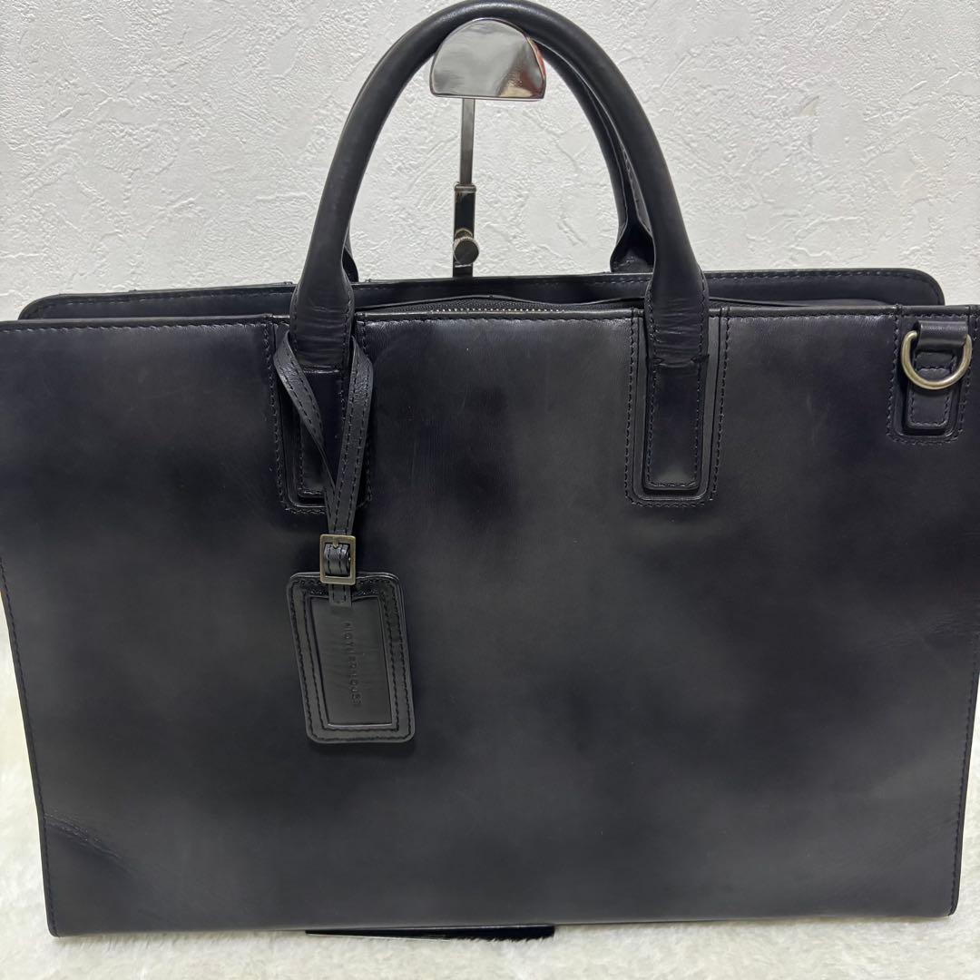 【希少】マザーハウス　アンティーククラシック　ビジネスバッグ 本革 レザー