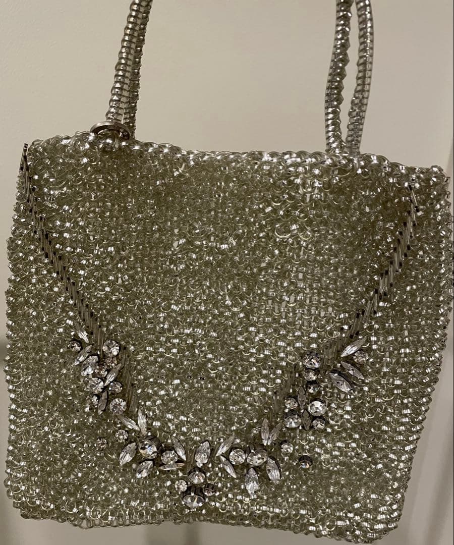 アンテプリマ シルバーパーティーバッグ