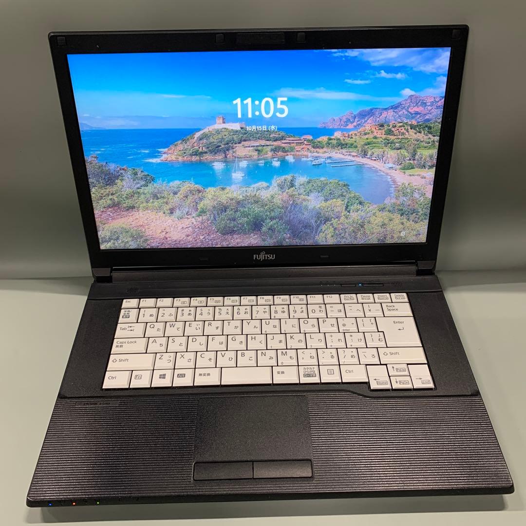 富士通 LIFEBOOK A574/K SSD Windows11 i3