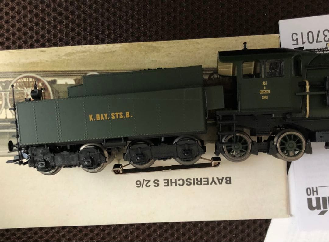 鉄道模型　ドイツ　メルクリン　Ｓ２／６ 蒸気機関車 37015 木箱入り