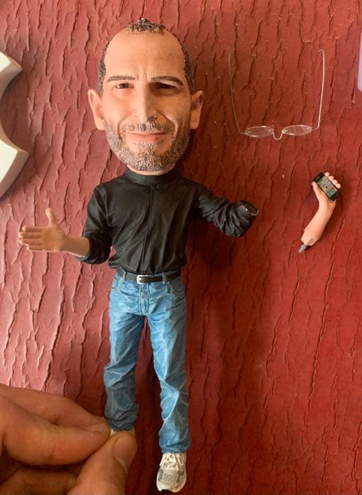 【送料無料！】スティーブ・ジョブズ フィギュア 非公式 香港製 超激レア!!!