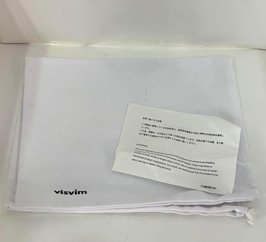 VISVIM PATRICAN WT-FOLK BLACK 9 27cm相当