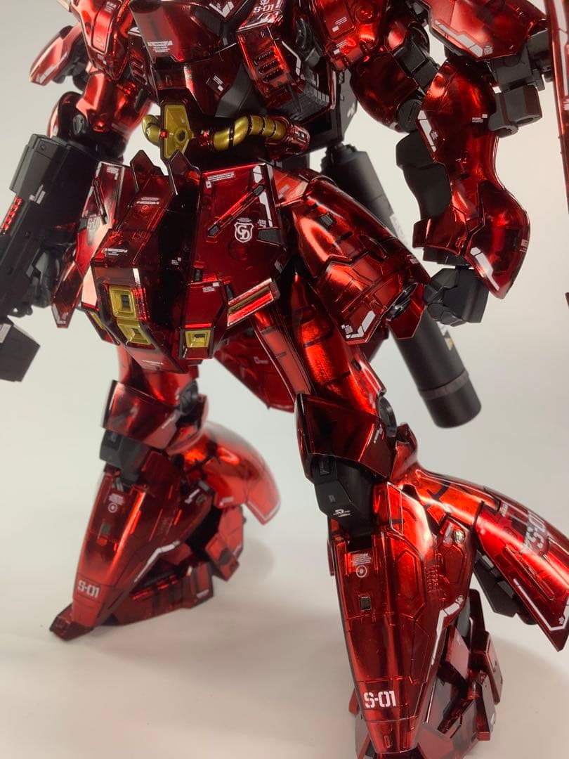ガンダムベース限定 RG MSN-04 SAZABI 【メカニカルコアメッキ】