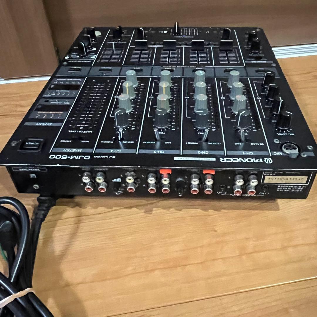 ☆美品 パイオニア DJM-500 プロフェッショナル用 DJミキサー