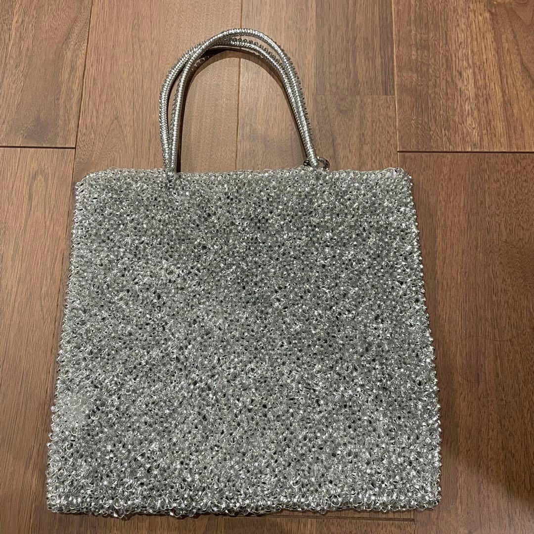 【美品】アンテプリマ スタンダードスクエア ラージ ワイヤーバッグ 結婚式