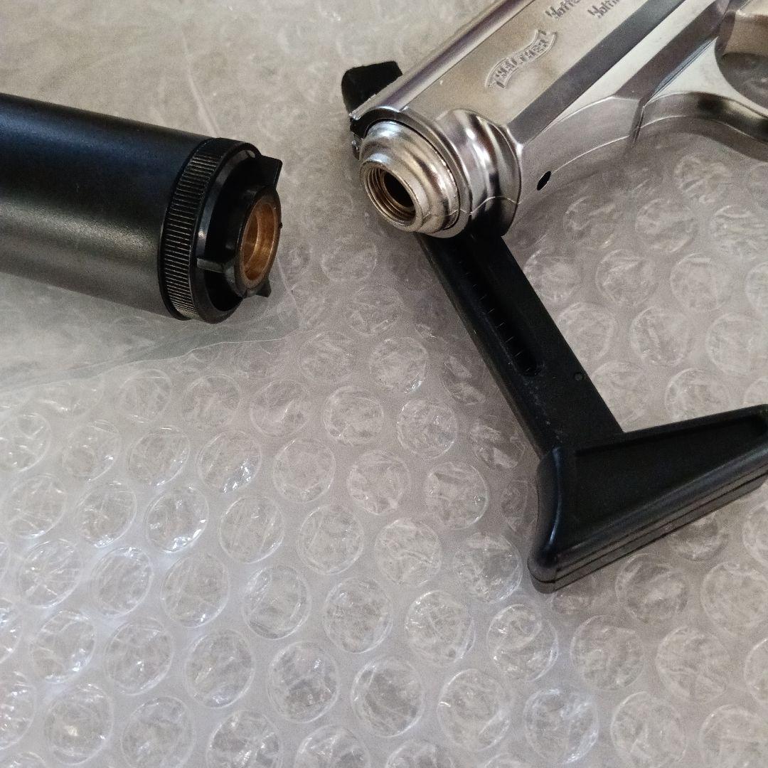 ・マルシン　ワルサーPPK＋サイレンサー(ガスガン、