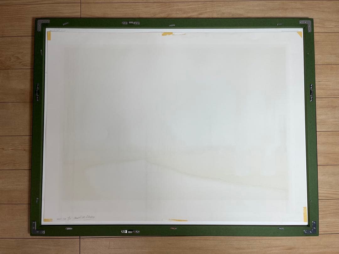 ジャック・デペルト「ブルアールのキャナル」リトグラフ 直筆サイン有