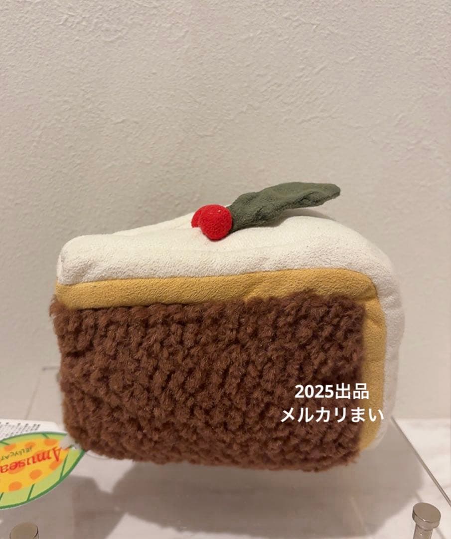 Jellycat ぬいぐるみ Slice of Christmas Cake