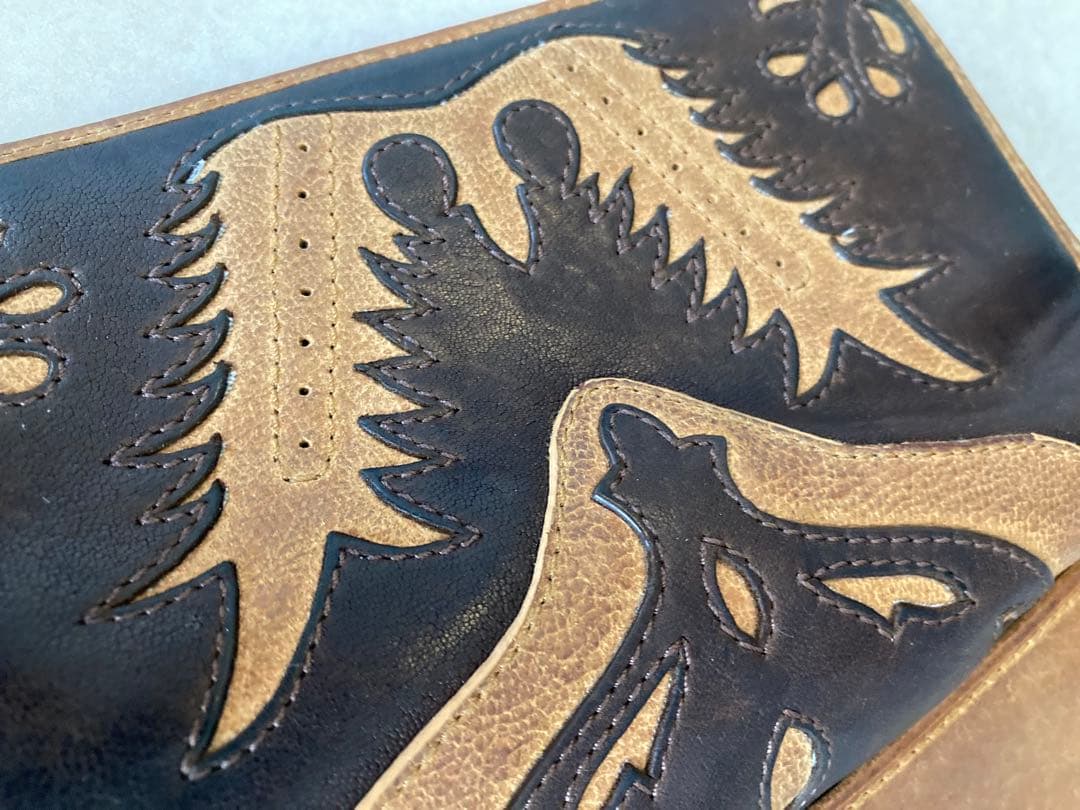 ラルフローレン RALPH LAUREN RRL 長財布 ハンドメイド