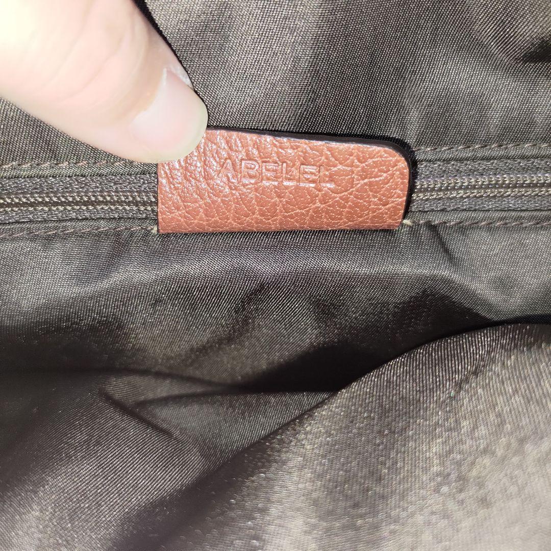 BVLGARI ABELEL オールレザー ブラウン ワンショルダーバッグ