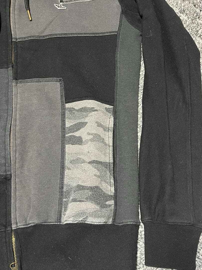 1PIU1UGUALE3 RELAX カモフラ スウェット セットアップ XL