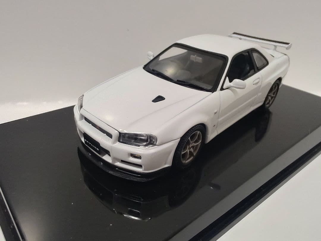 オートアート 1/43 スカイライン R34 GT-R ミニカー 3台セット