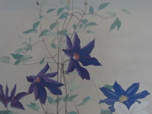 伊藤はるみ、【初夏】、希少な額装用画集より、新品額装付