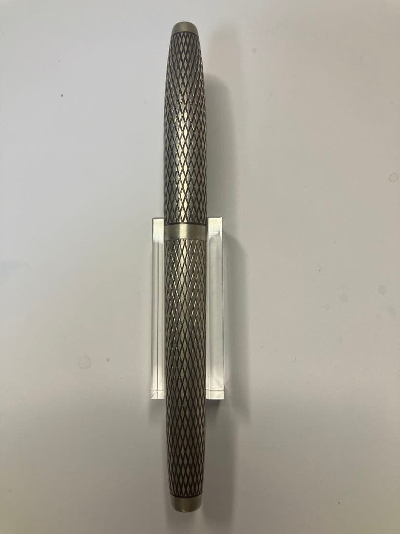 SHEAFFER シェーファー 万年筆 インペリアル スターリングシルバー Fの