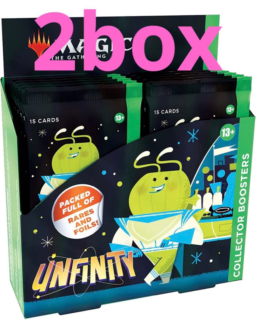 MTG Unfinity コレクター・ブースター英語版 2box