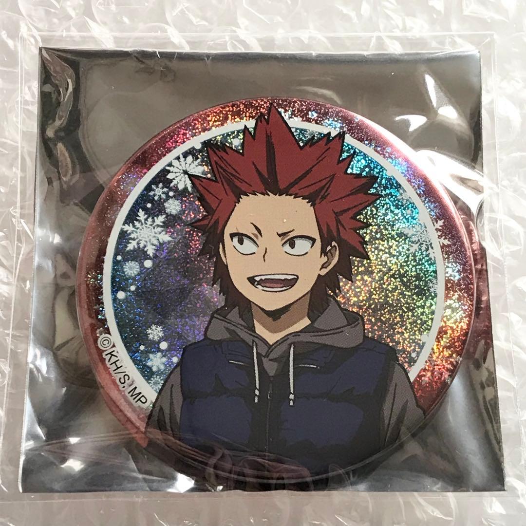 切島鋭児郎JW東京限定缶バッジホログラムヒロアカ