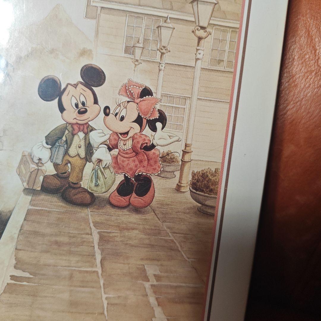 希少ジグソーパズル500ピース懐かしのホームタウンミッキーミニー