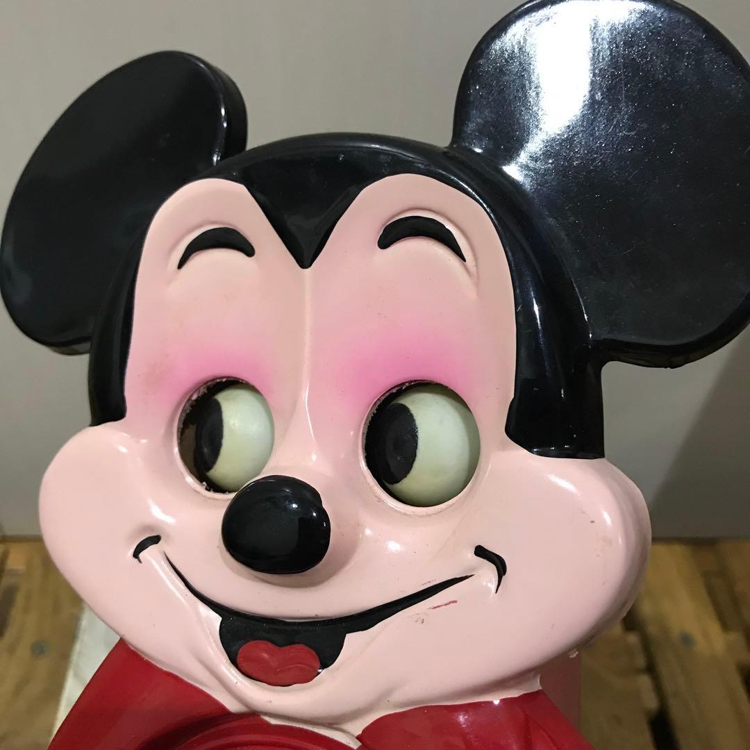 美品 ミケン DISNEY ミッキーマウス 振り子時計
