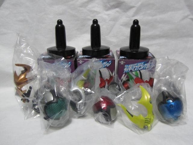 仮面ライダーマスクコレクション▼ライダーマスコレ▼仮面ライダーカブト▼１７種