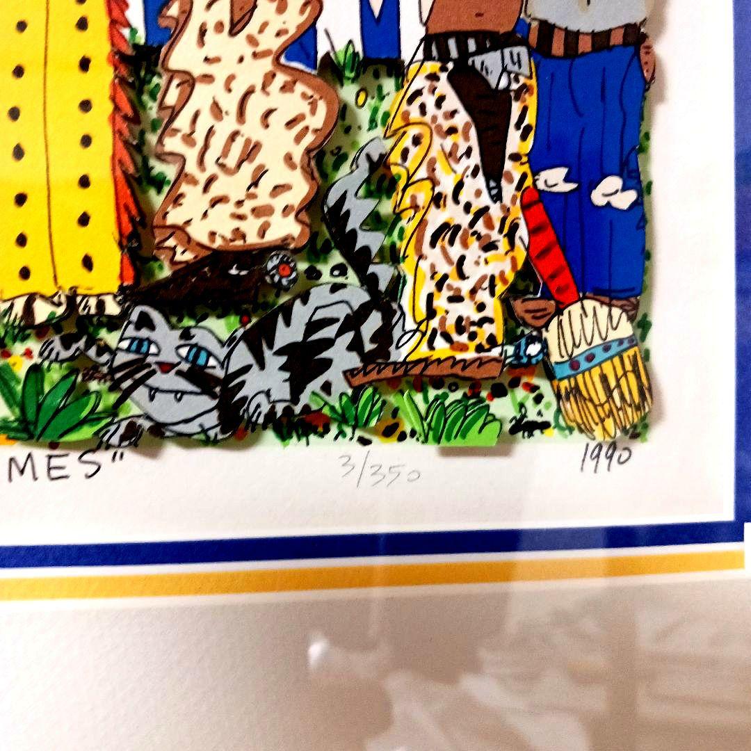 ジェームス・リジィ シルクスクリーン/WAR GAMES