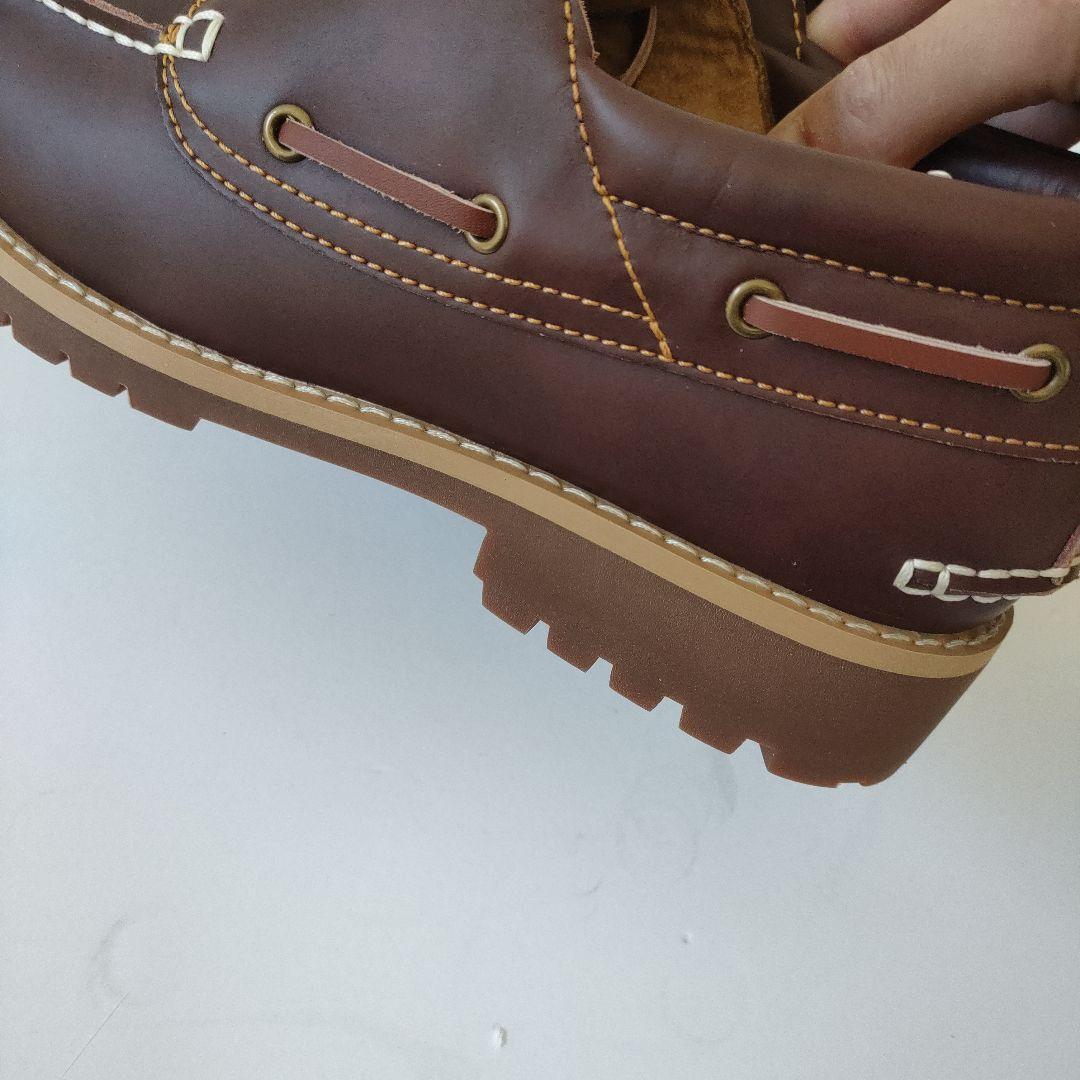 ティンバータイプ　スリーアイ3eye デッキシューズ26.5から27センチ