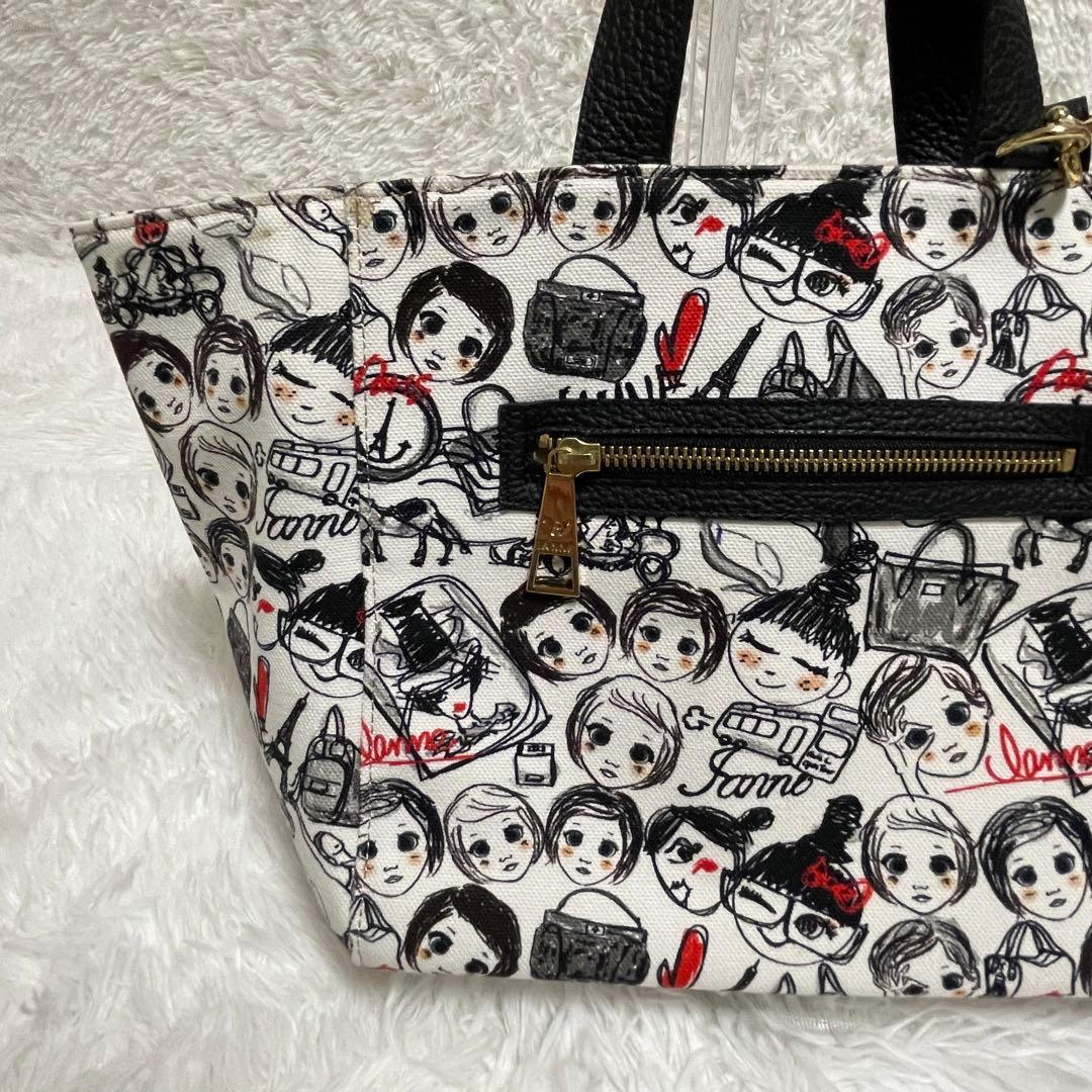 IANNEエクランフェイスハンドバッグ　2way