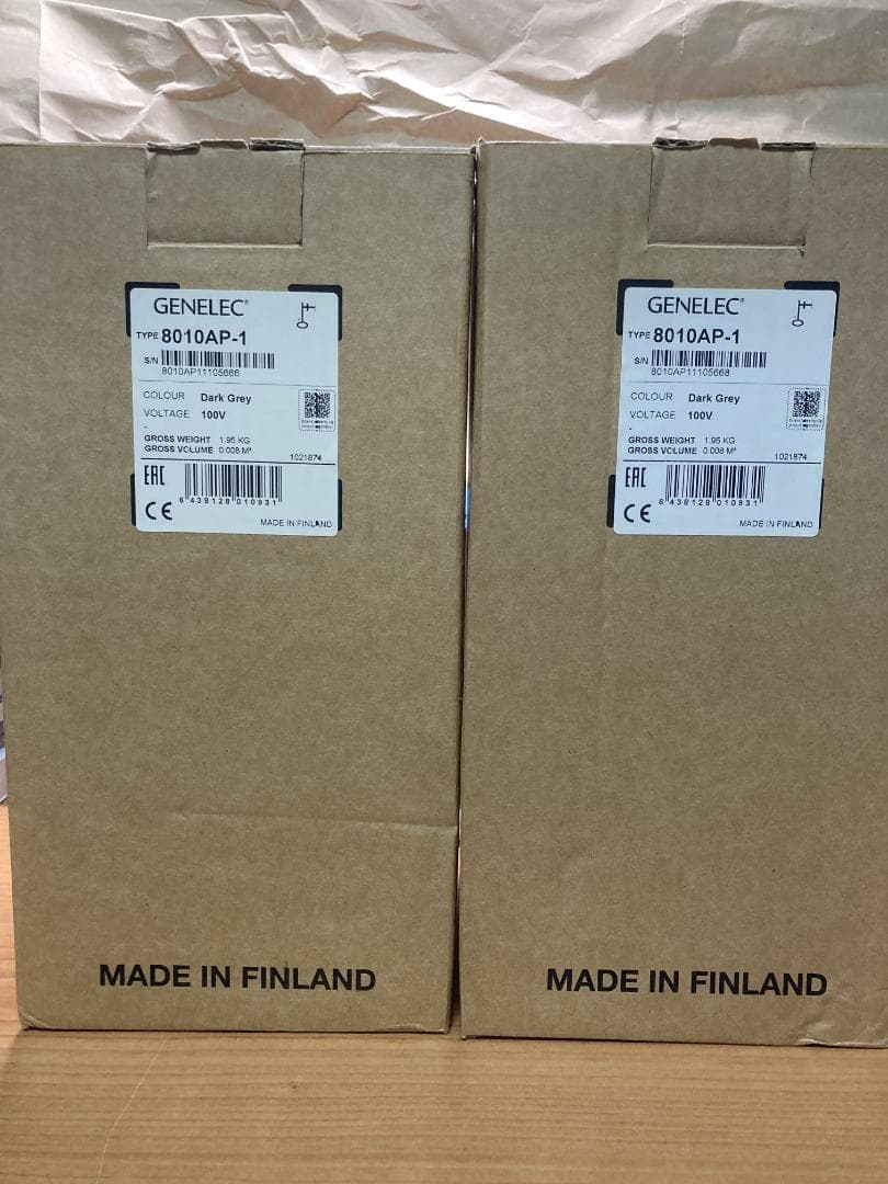 GENELEC 8010Aスタジオモニタースピーカー