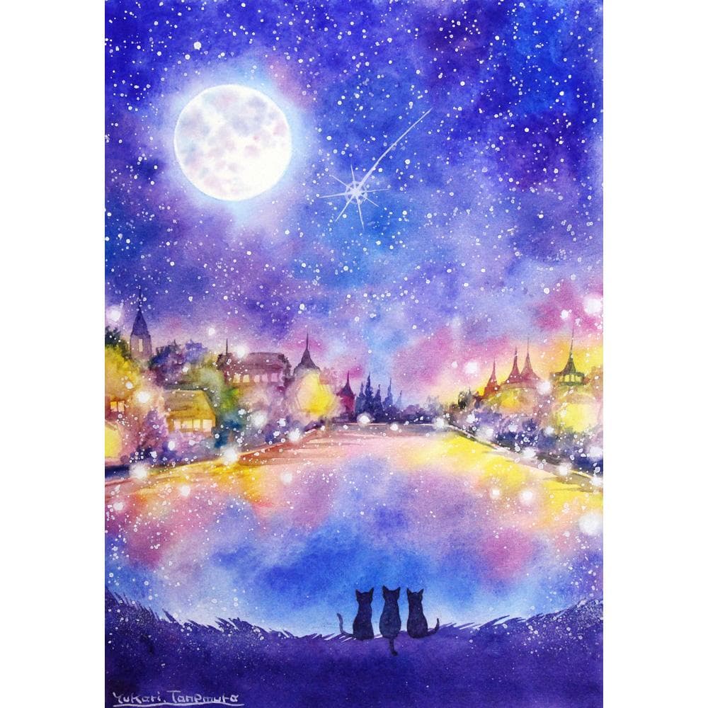 mitukiさま専用（原画）心躍る夜　ほか　3点おまとめ