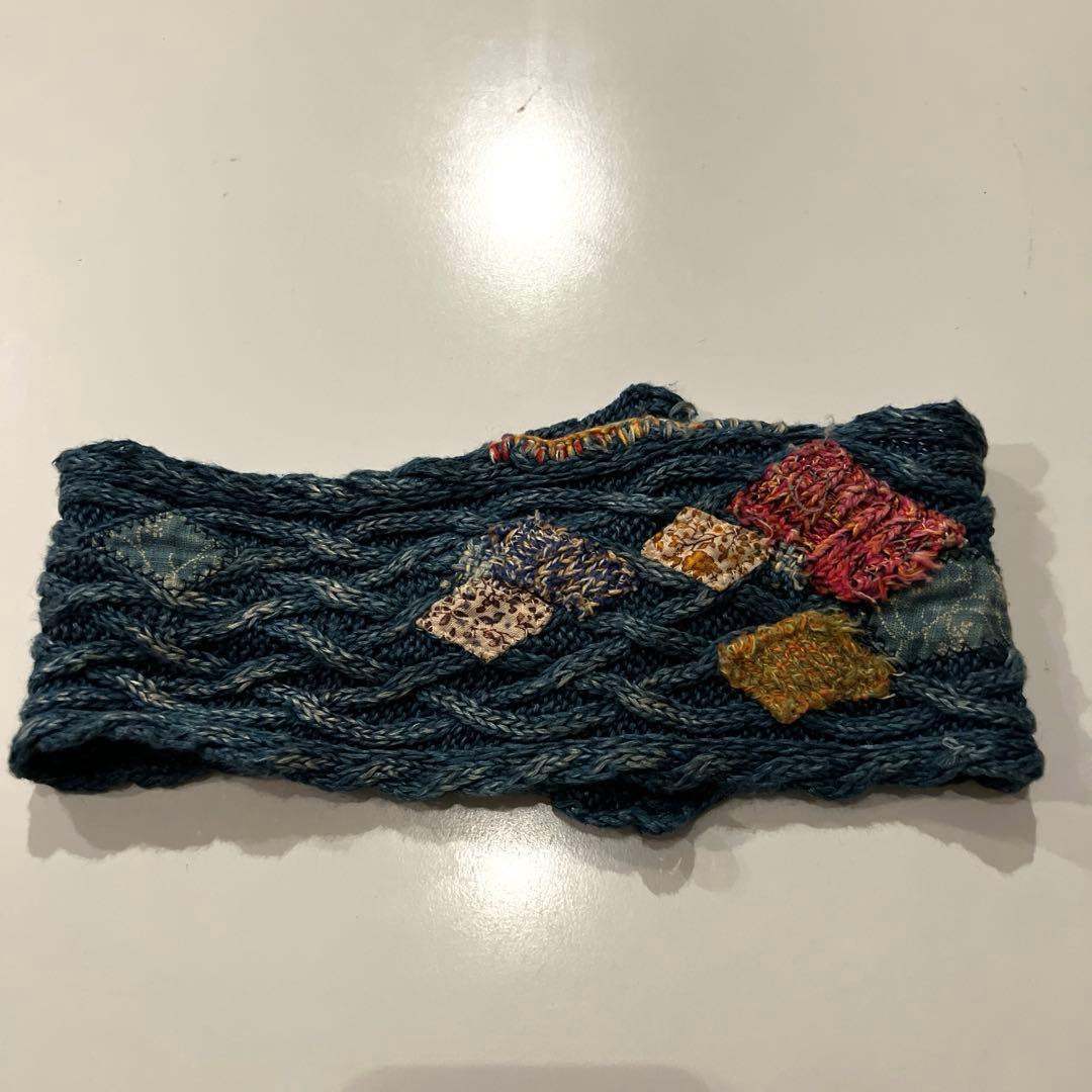 お値引き中‼️kapital ターバン インディゴ ニット kountry お値引き中‼️kapital ターバン インディゴ ニット kountry