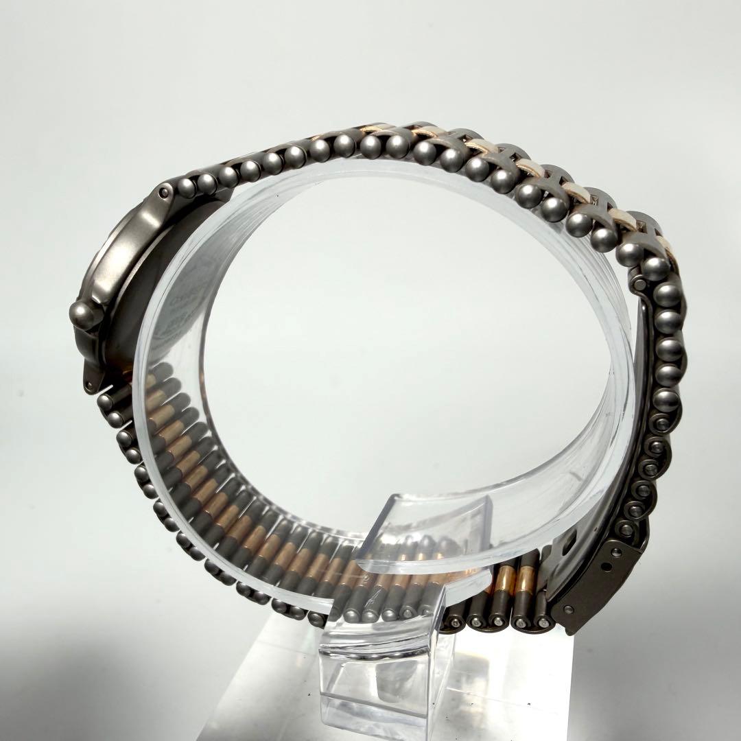 タンパクボーイ ロンジン コンクエスト コンビ 腕時計 デイト チタン