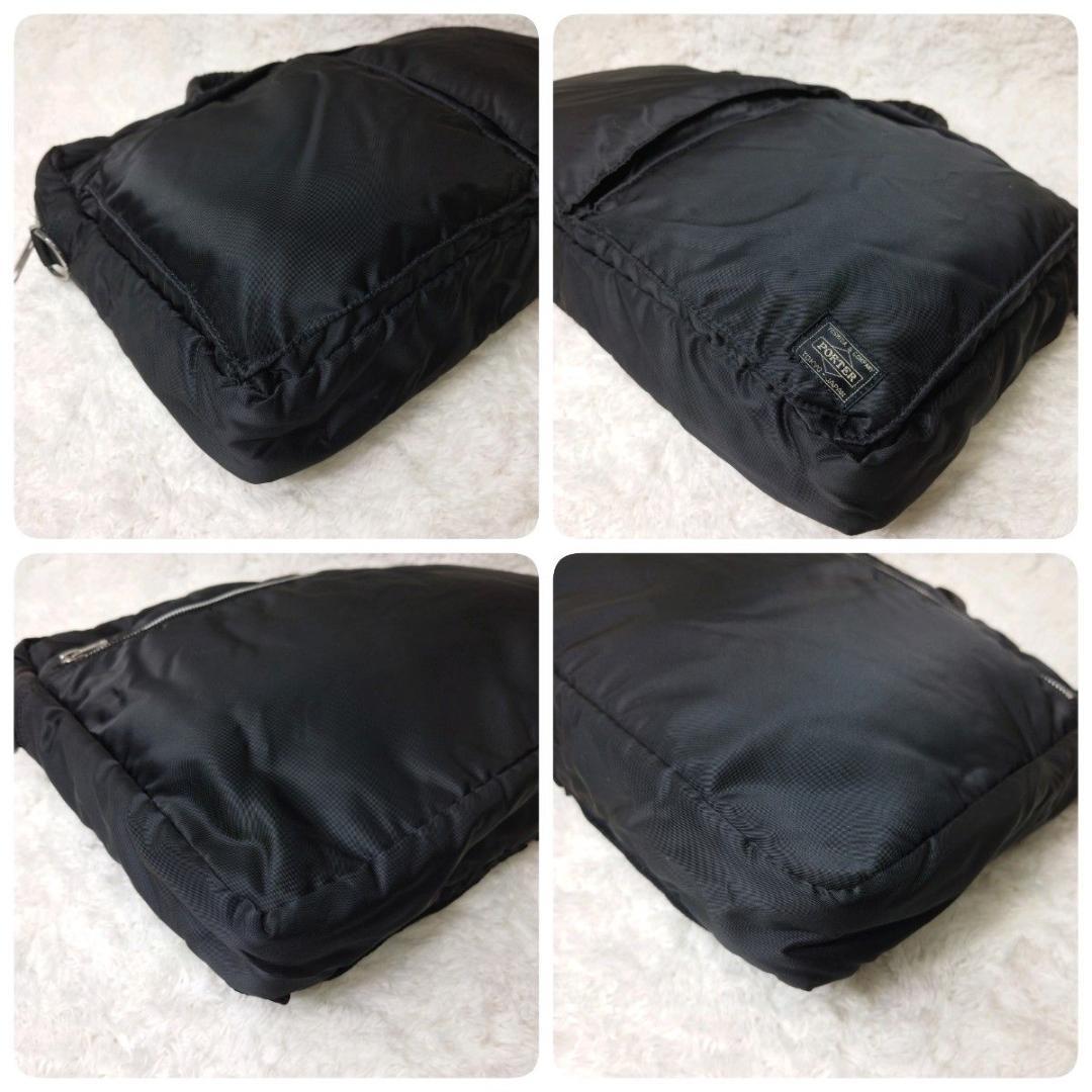 【美品】PORTER タンカー ブリーフケース ブラック 2way A4 通勤